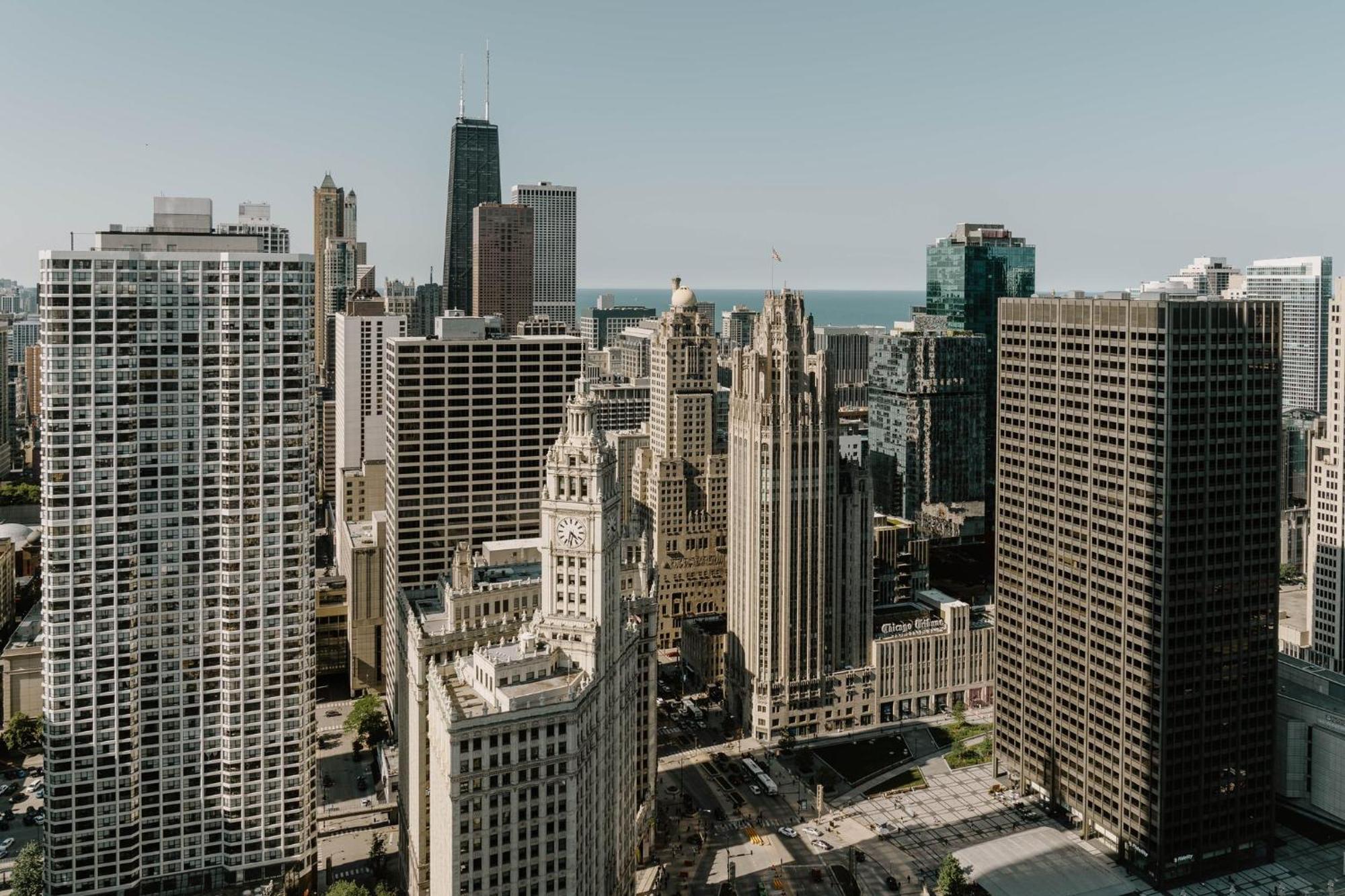 Club Quarters Hotel Wacker At Michigan, Chicago Exterior foto